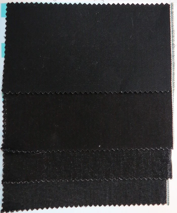 Premium Selvedge Denim Fabric – Black/Black / By The Yard - Image 4