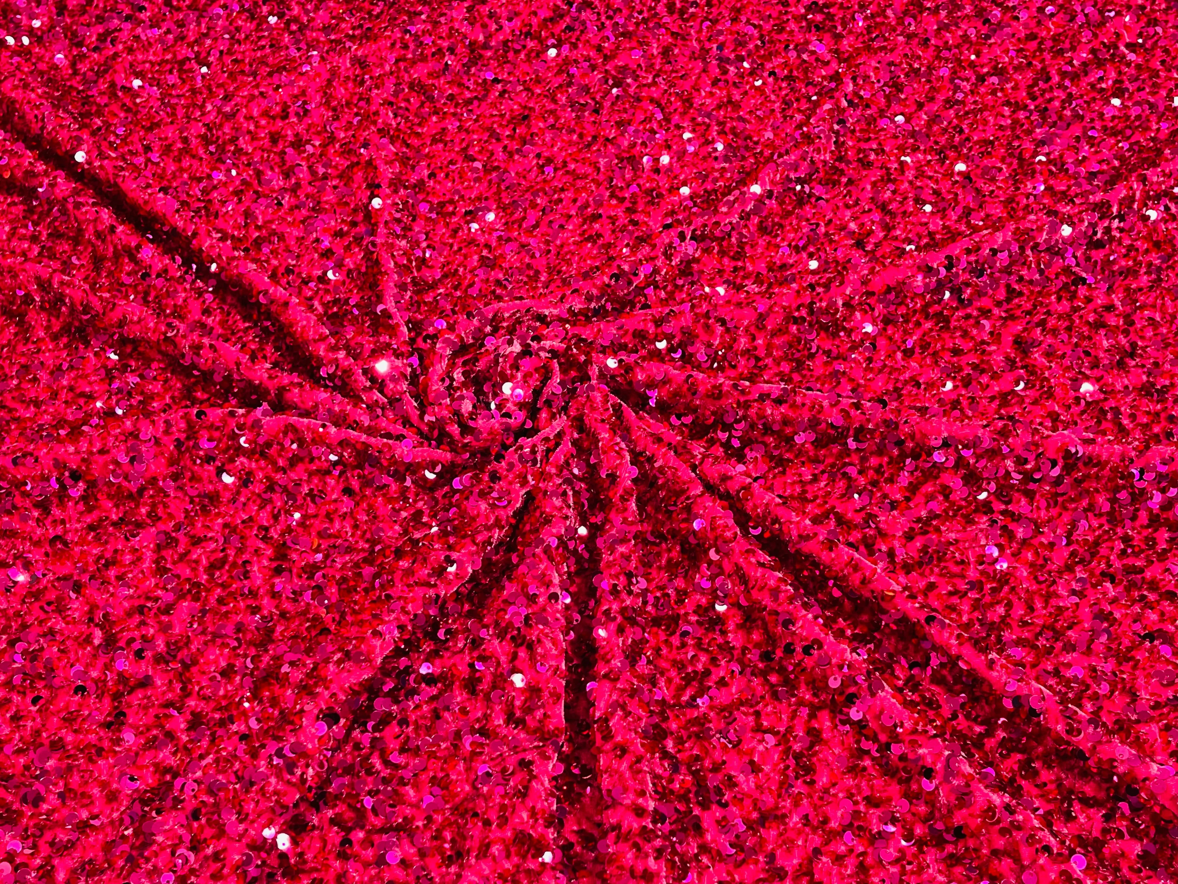 SEQUIN VELVET FABRIC (By The Yard) - Image 27