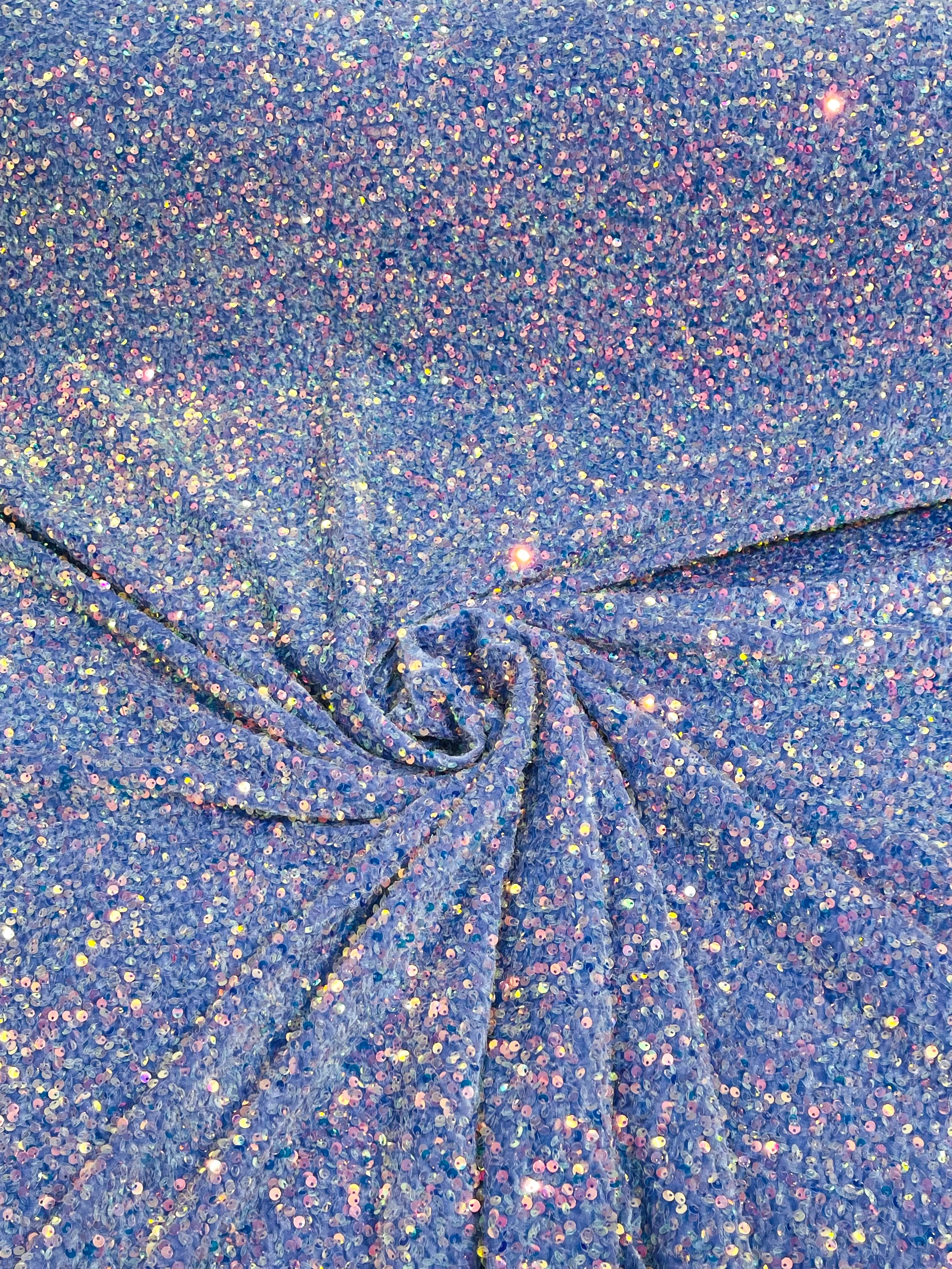 SEQUIN VELVET FABRIC (By The Yard) - Image 38