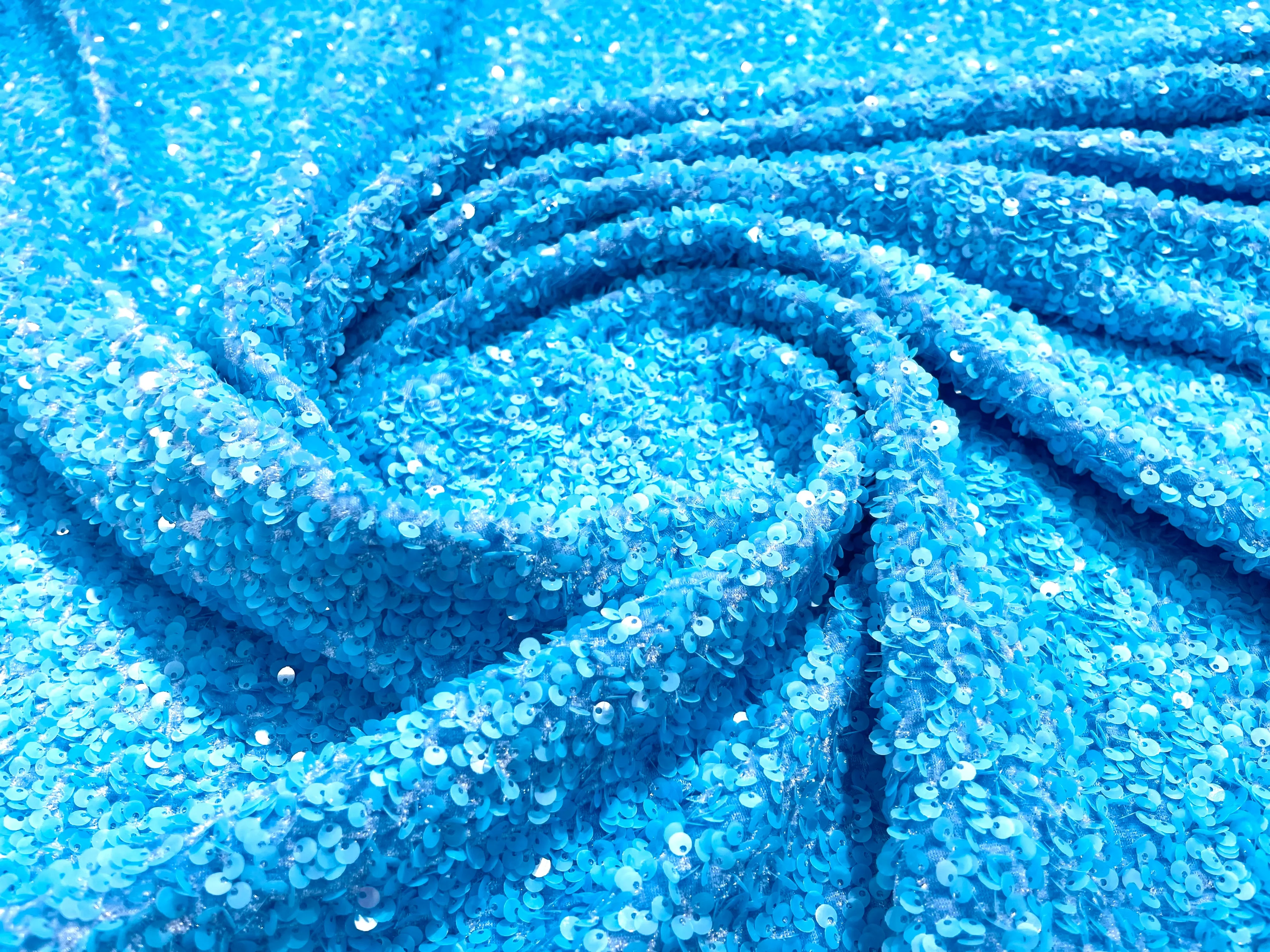 SEQUIN VELVET FABRIC (By The Yard) - Image 43