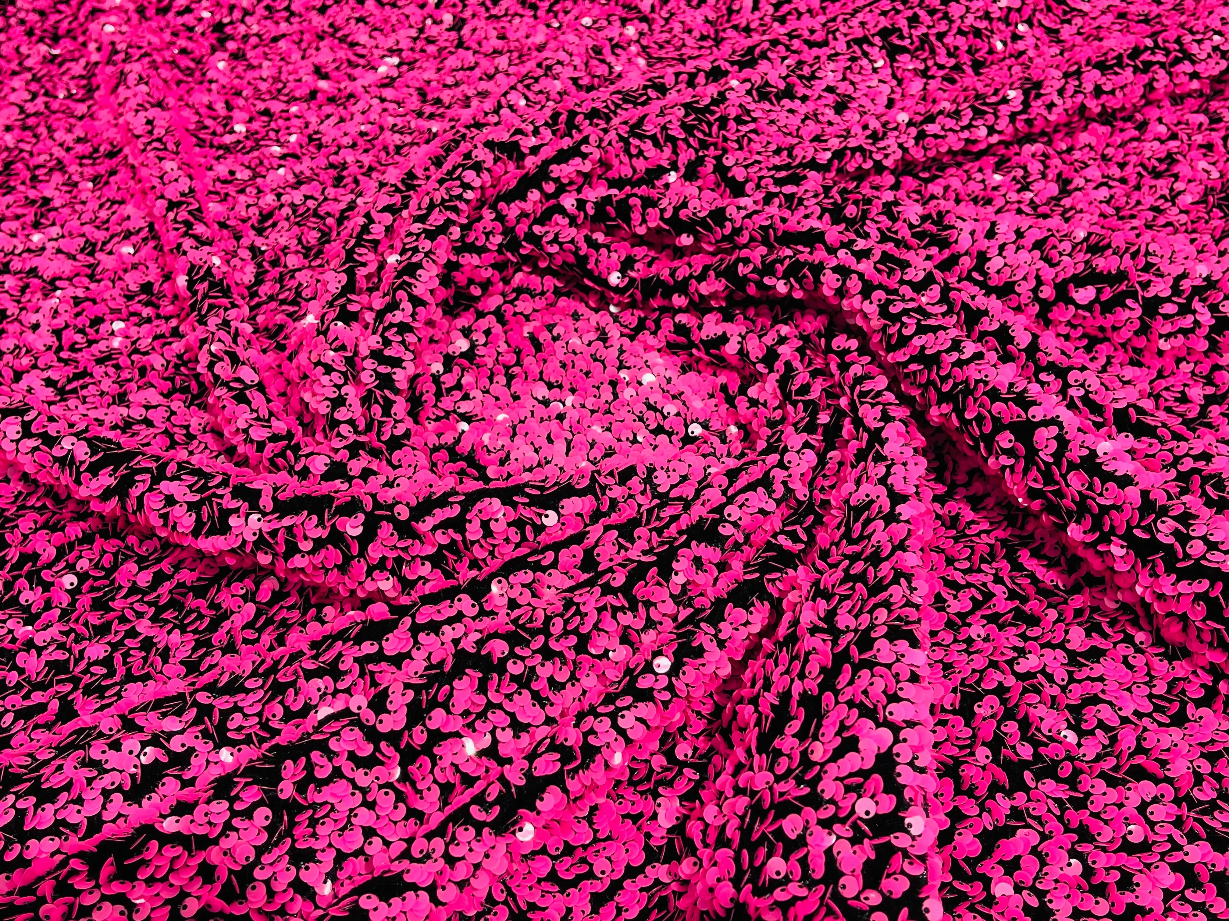 SEQUIN VELVET FABRIC (By The Yard) - Image 47