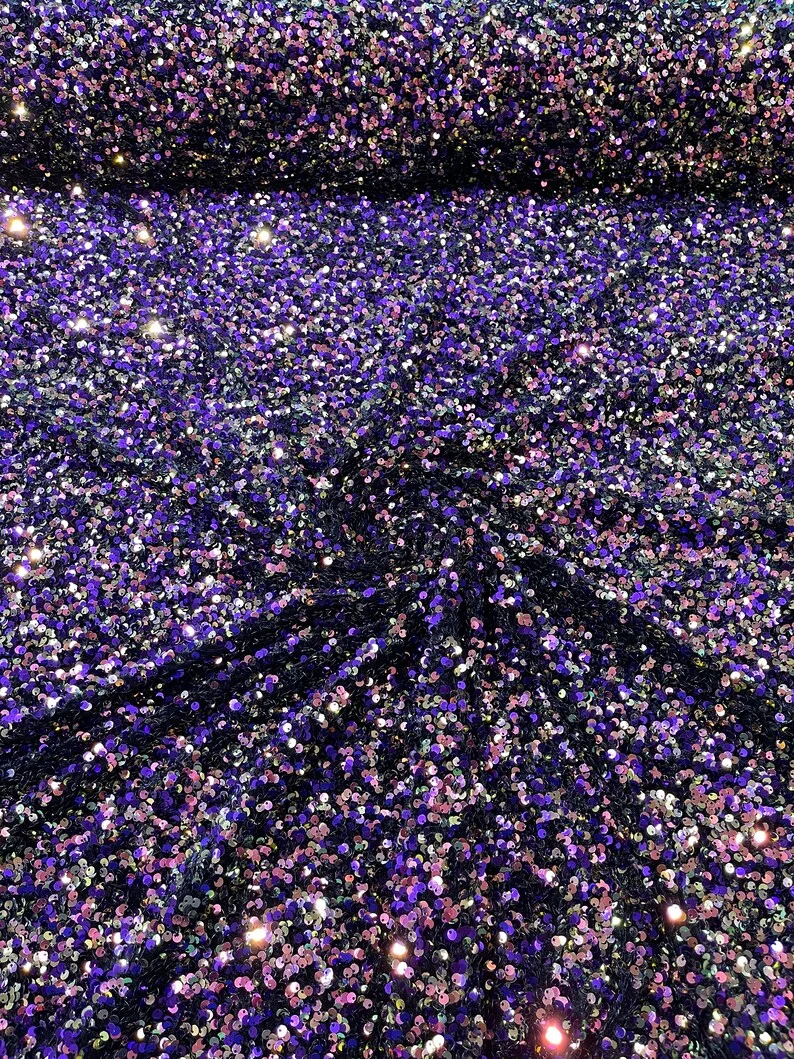 SEQUIN VELVET FABRIC (By The Yard) - Image 59