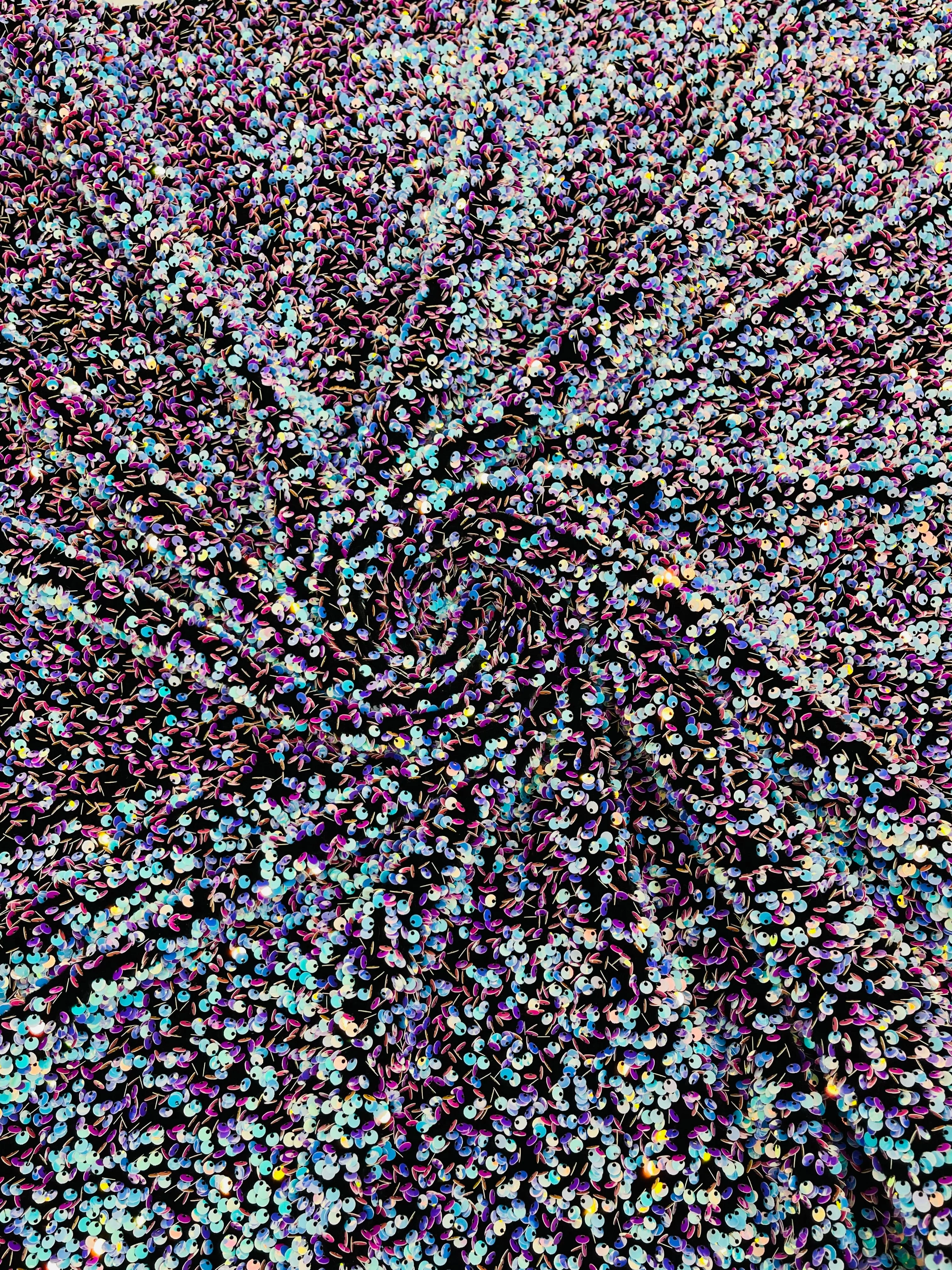 SEQUIN VELVET FABRIC (By The Yard) - Image 76