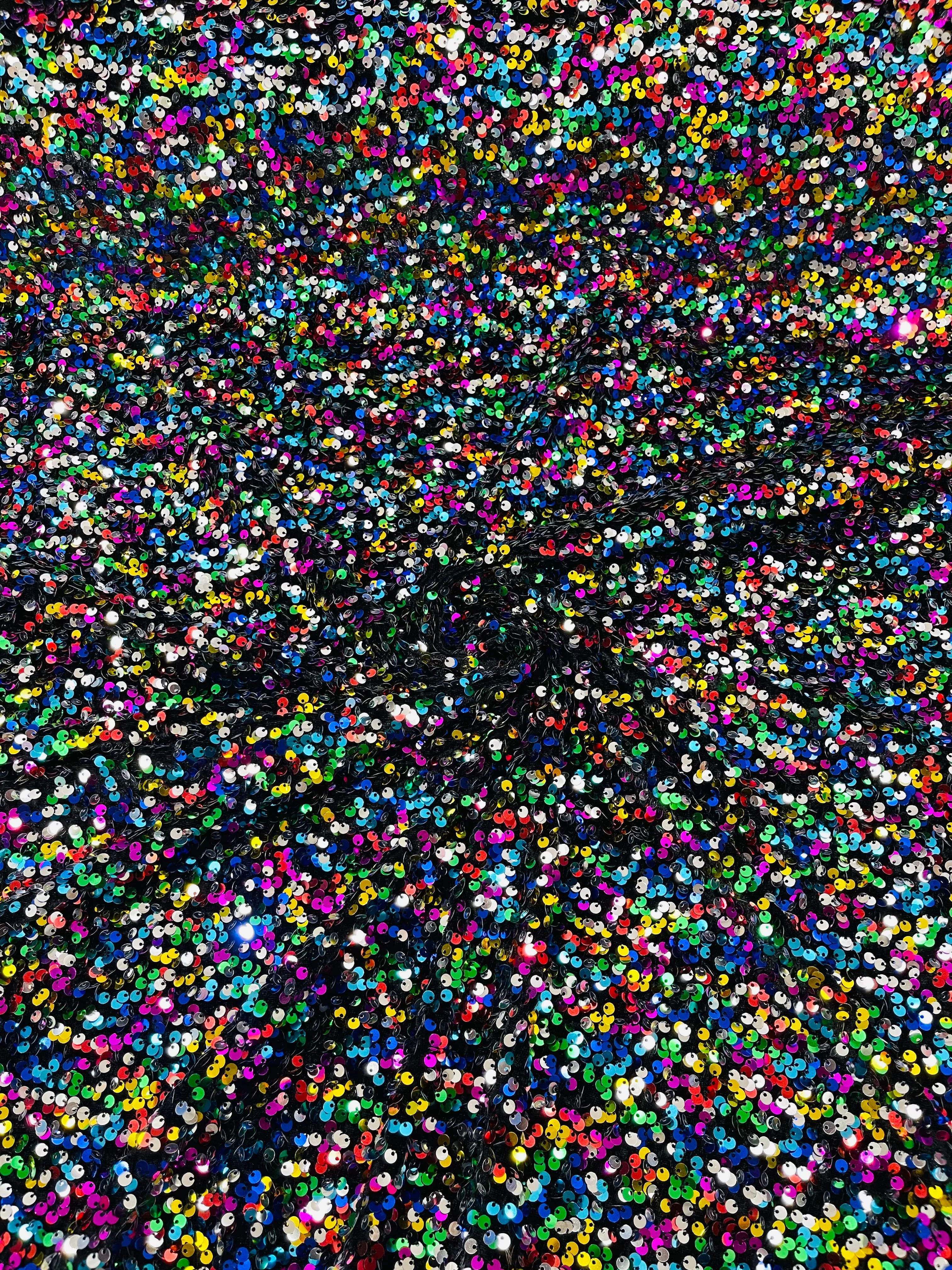 SEQUIN VELVET FABRIC (By The Yard) - Image 86