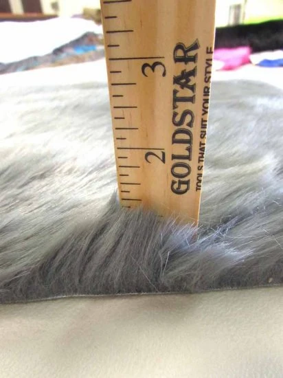Short Shag Faux Fur Fabric / Cafe / EcoShag 15 Yard Bolt - Image 4