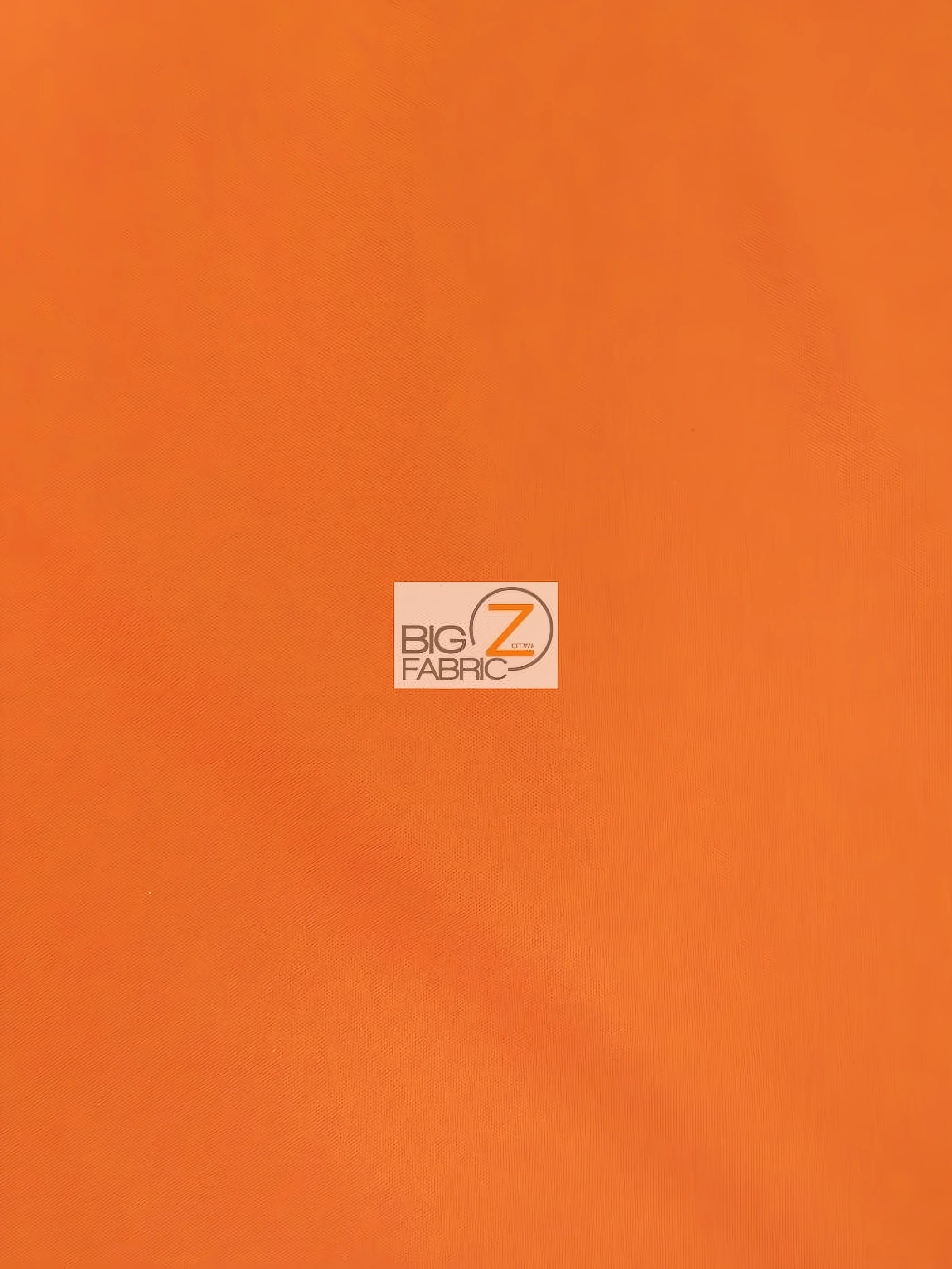 Solid Canvas Outdoor Anti-UV Waterproof Fabric / Orange / 20 Yard Roll