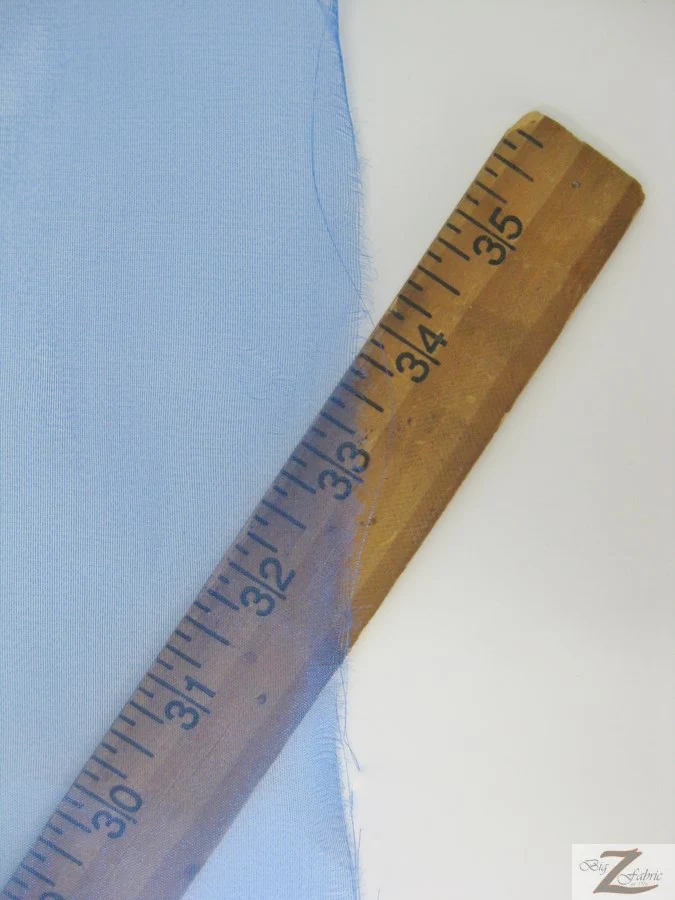 Solid Crystal Organza Fabric - 100 Yard Bolt - Coral - Image 2
