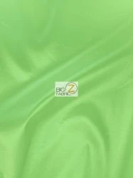 Solid Polyester Taffeta 58"/60" Fabric / Lime / Sold By The Yard - Image 6