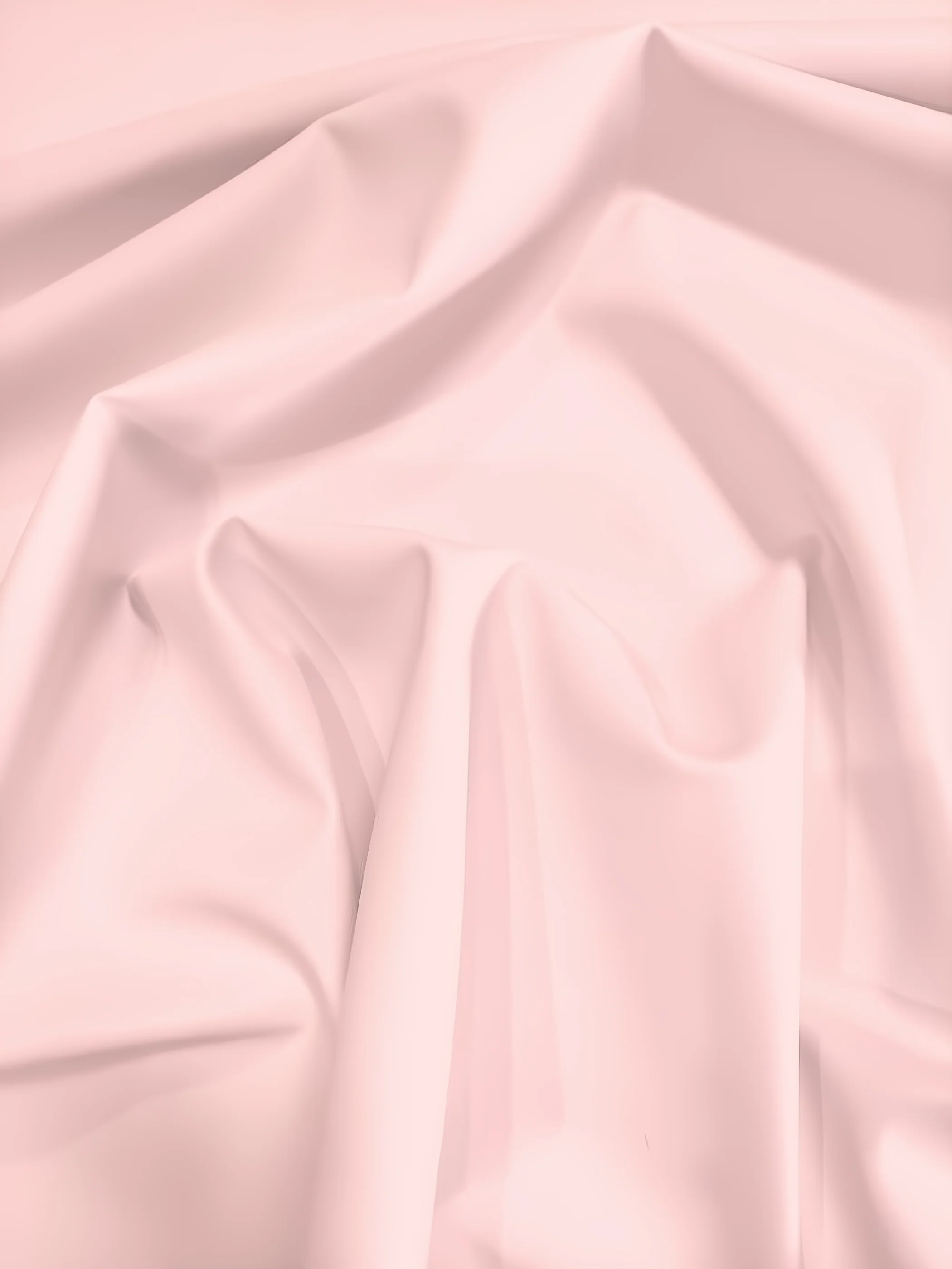 Solid Soft Faux Fake Leather Vinyl Fabric / Baby Pink / By The Roll - 30 Yards