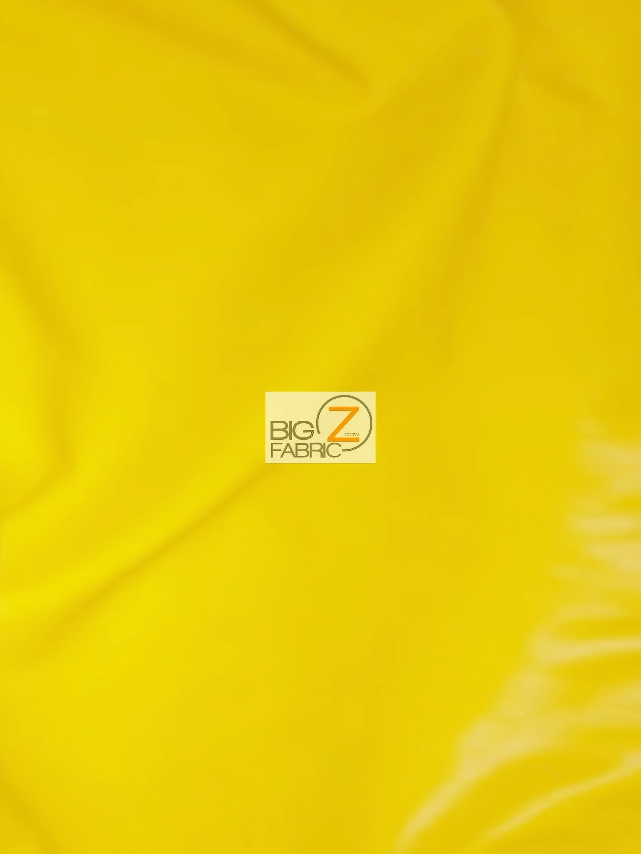 Yellow Solid Soft Vinyl Fabric / Sold By The Yard