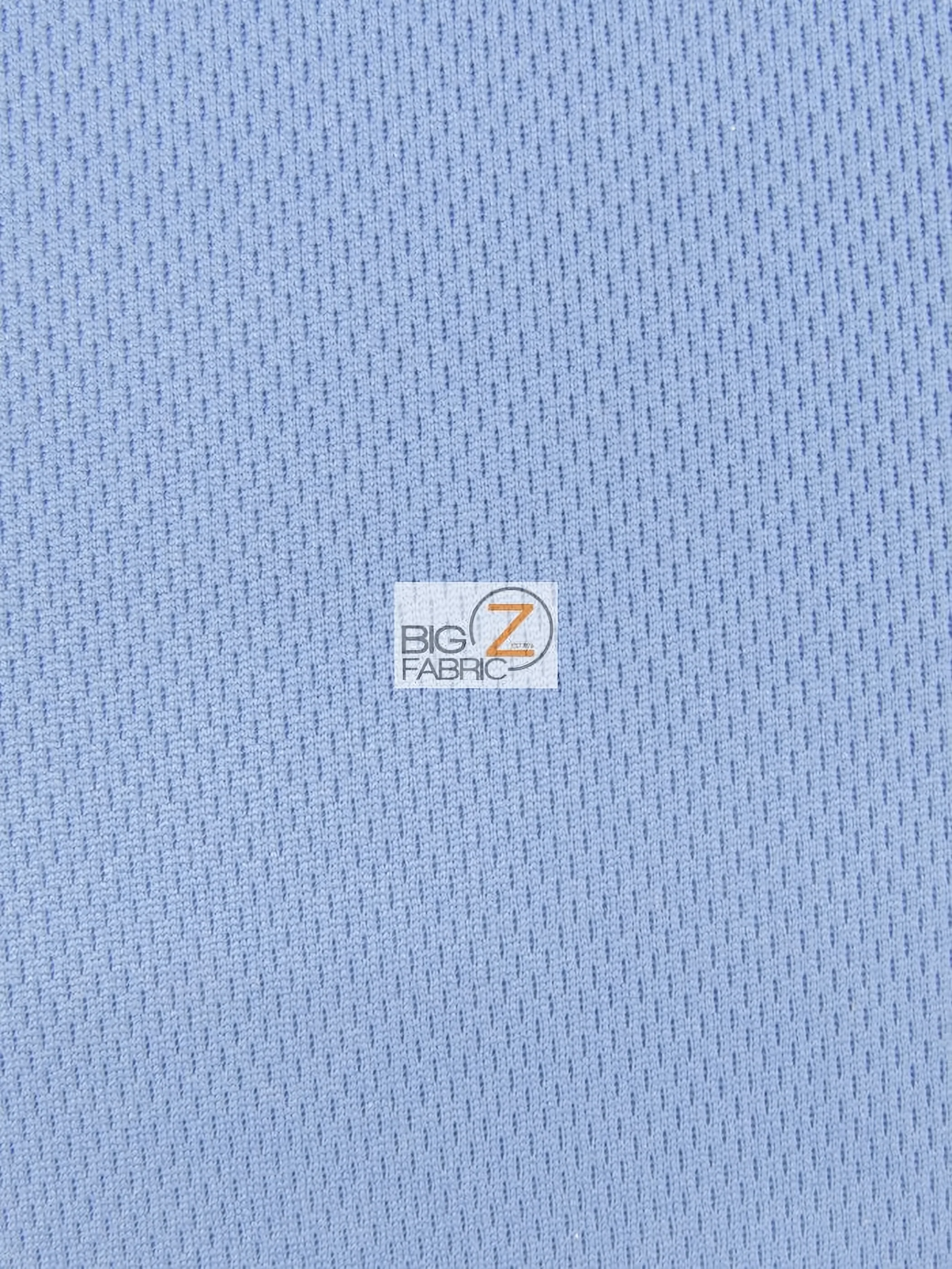 Sports Mesh Activewear Jersey Spandex Fabric / Sky Blue / Sold By The Yard