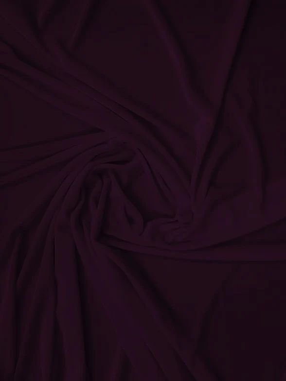 Stretch Velvet Velour Spandex 360 Grams Costume Fabric / Raisin / Sold By The Yard
