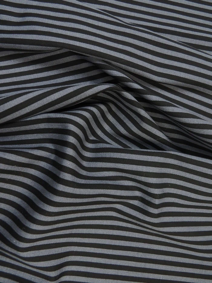Striped Stretch Twill Fabric - Image 3