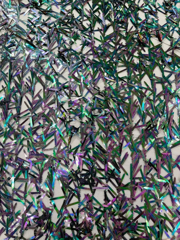 Sword Sequin Mesh Fabric (By The Yard) - Image 70