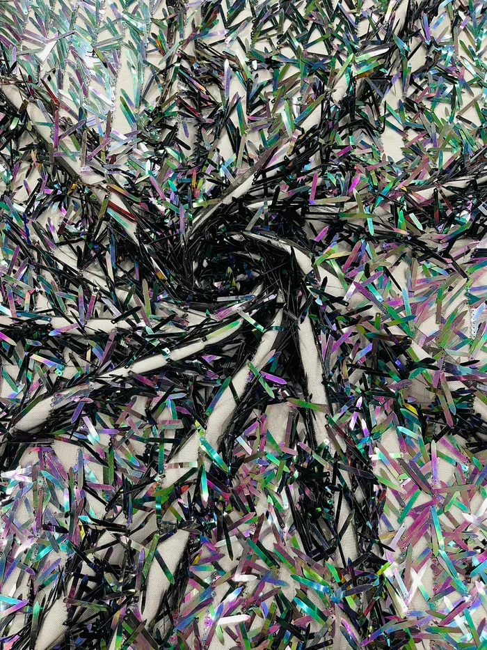 Sword Sequin Mesh Fabric (By The Yard) - Image 71