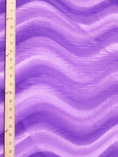 Kelly Green Velboa Solid Wavy Short Pile Fabric / Sold By The Yard - Image 2