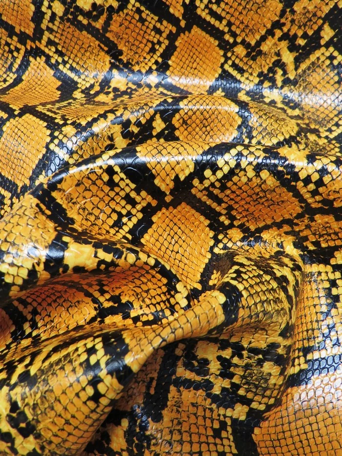 Calico Python Snake Vinyl Fabric / 30 Yard Bolt - Image 11