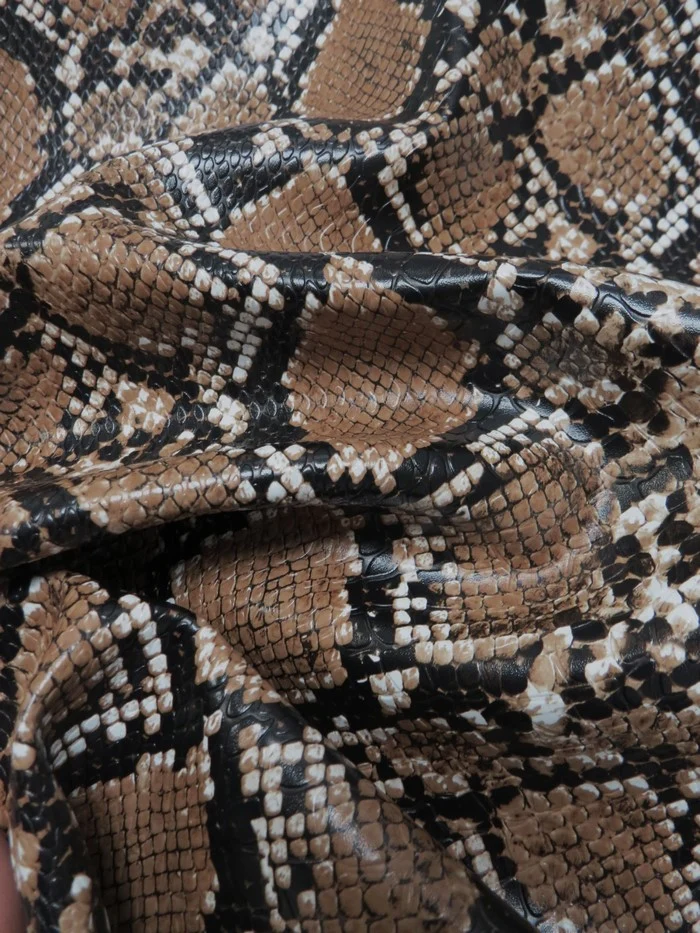Calico Python Snake Vinyl Fabric / 30 Yard Bolt - Image 13
