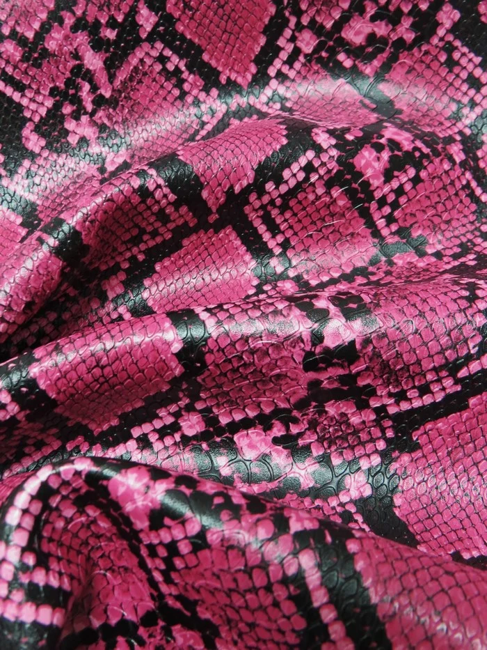 Calico Python Snake Vinyl Fabric / 30 Yard Bolt - Image 2