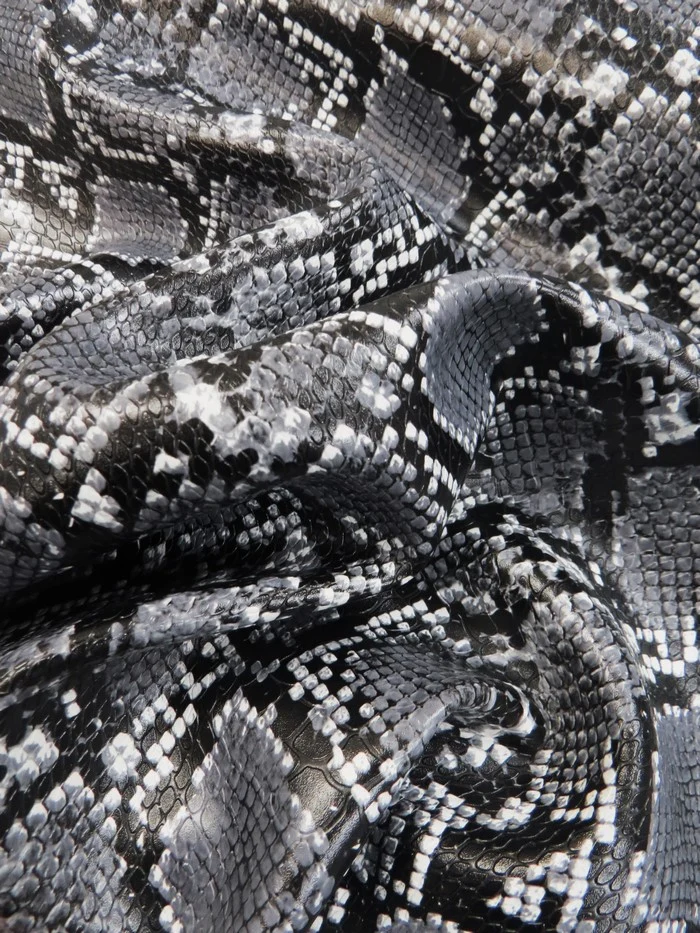Calico Python Snake Vinyl Fabric / 30 Yard Bolt - Image 8