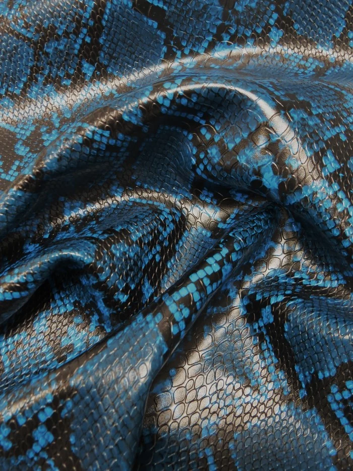 Calico Python Snake Vinyl Fabric / 30 Yard Bolt - Image 9