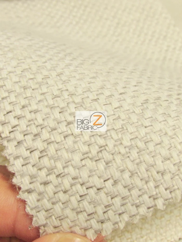 Vintage Lattice Textured Upholstery Fabric / Mojave / Sold By The Yard - Image 3