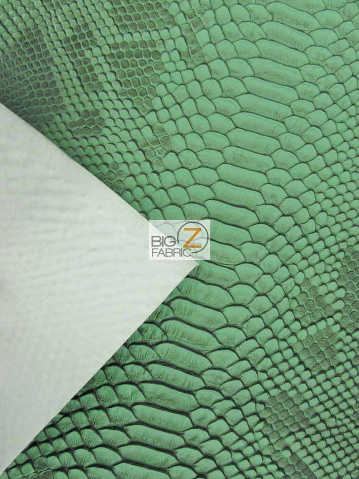 Viper Sopythana Embossed Snake Skin Vinyl Leather Fabric / Tropic Fuchsia / By The Roll - 30 Yards - Image 5