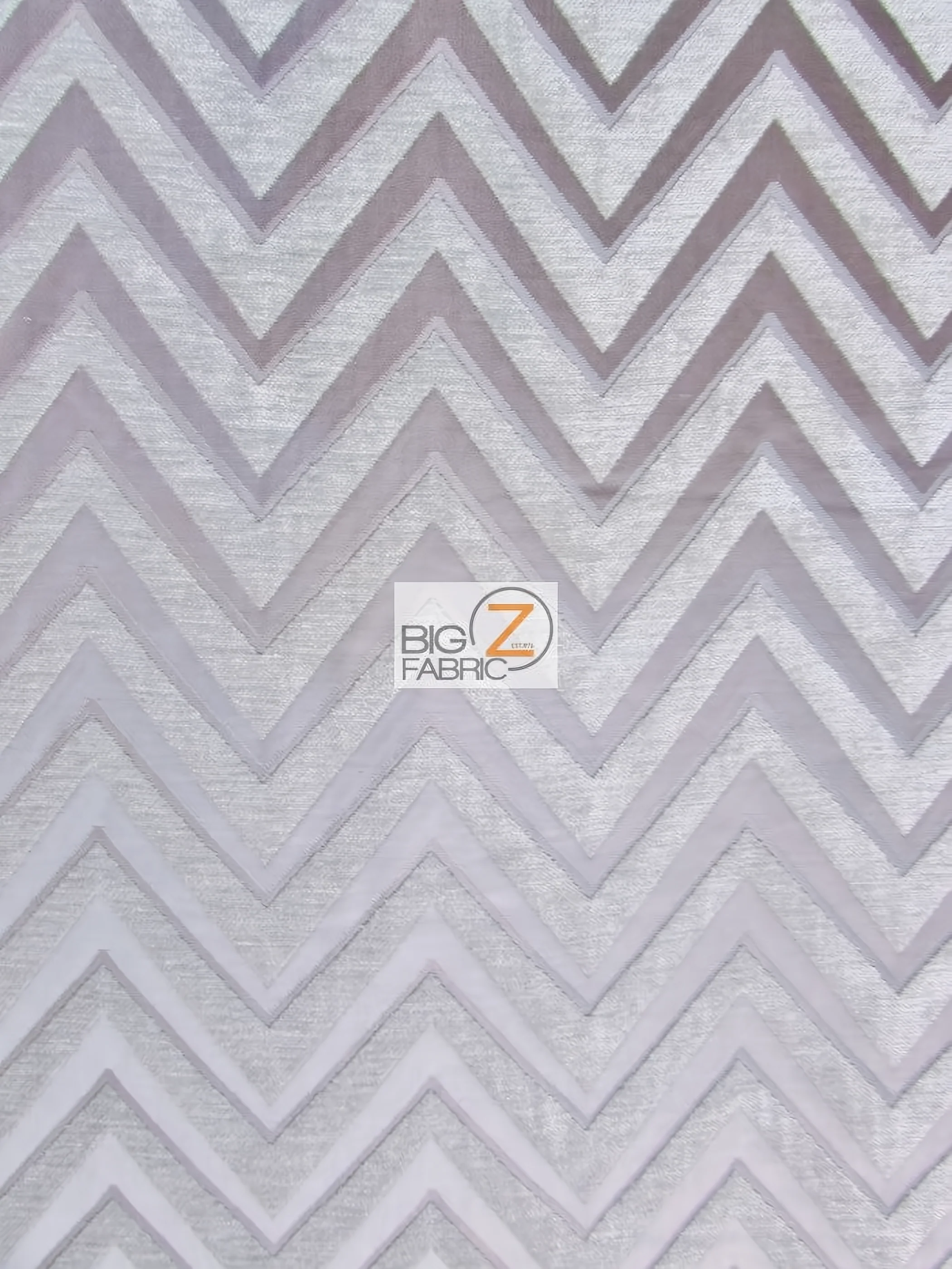 Zig Zag Chevron Upholstery Fabric / Khaki / Sold By The Yard